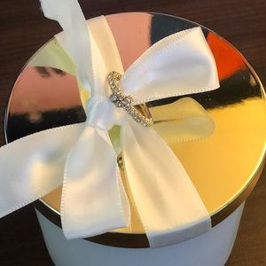 Kate Spade ♠️ sailors pave knot ring -size 5